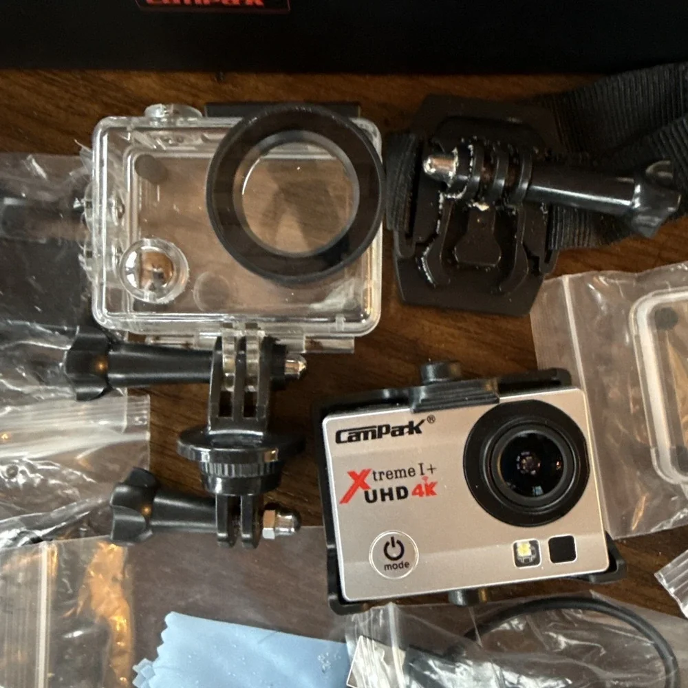 Campark ACT74 Xtreme I+ UHD 4K Action Camera - Waterproof/ Clear Case‎ - Wi-Fi -